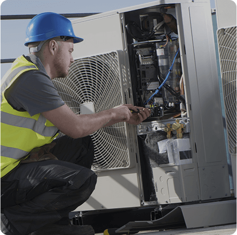 Gérance de l'installation du système de ventilation
